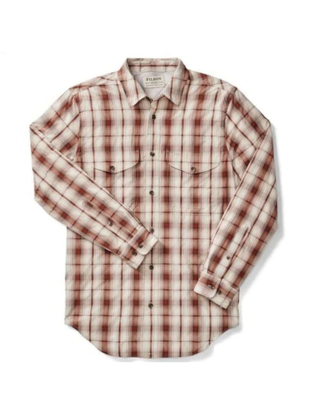Filson M Twin Lakes Sport Shirt Button Up Down